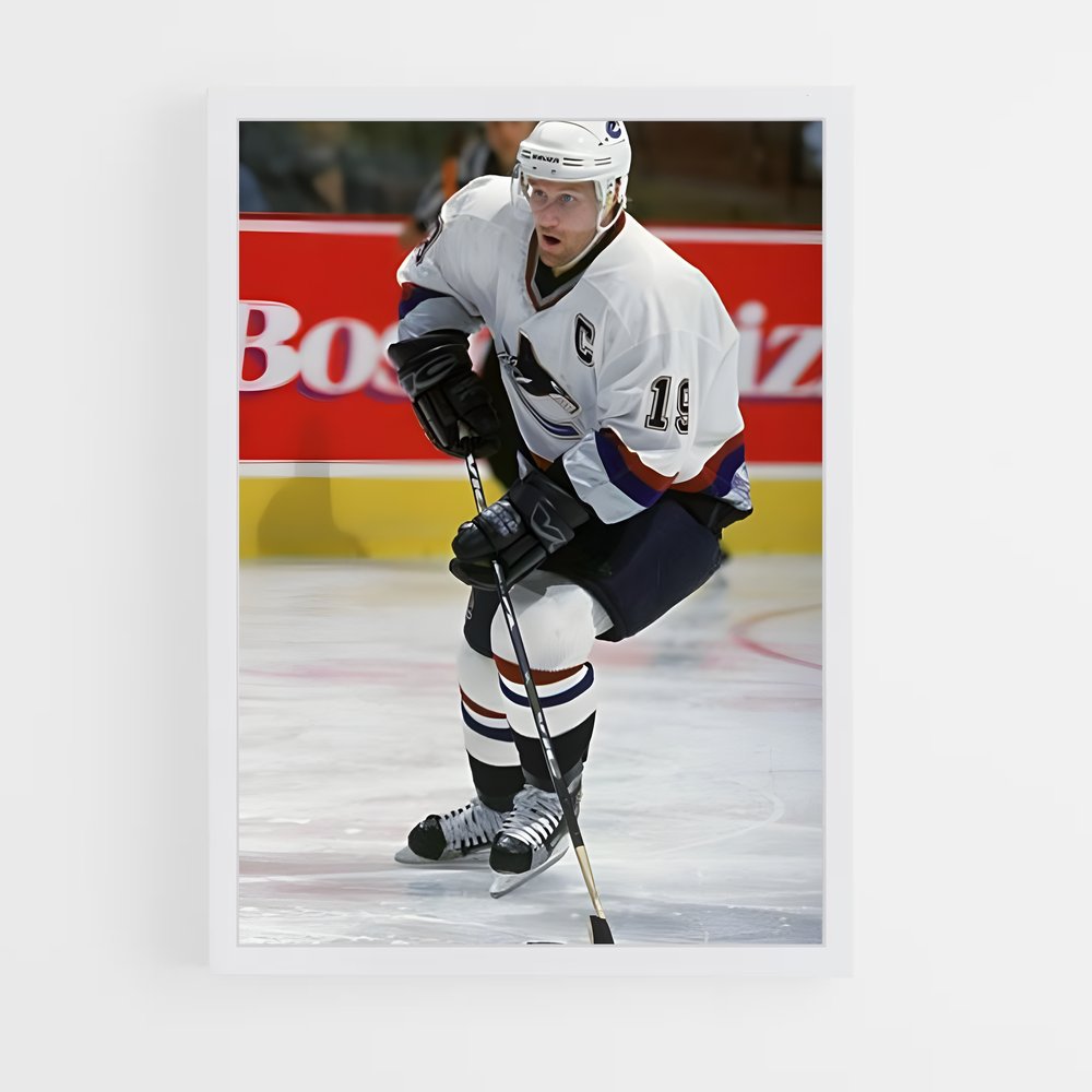 Poster La Glisse de Naslund – affiche Hockey sur glace (vue 3)